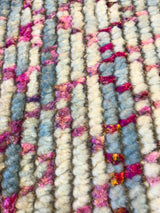 Multi-Color Criss-Cross Design Area Rug