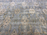Blue and Gold Rug