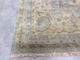 Blue and Gold Rug