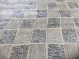 Hand Tufted Wool Checkerboard Rug