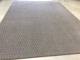 Cut and Loop Charcoal "Weave" Rug