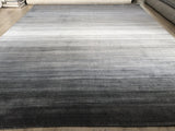 Grey Tones Wool Area Rug