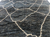 Dark Blue Moroccan Inspired Area Rug