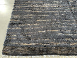 Dark Blue Shag Area Rug
