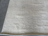 Ivory Wool Area Rug