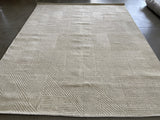 Ivory Wool Area Rug