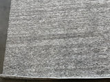 Ivory and Charcoal Stripe Cut and Loop Area Rug