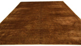Caramel Brown Corduroy Area Rug
