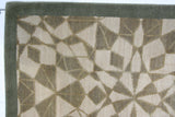 Taupe and Ecru Kaleidoscope Area Rug