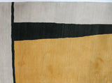 Modern Tibetan Design Gold Area Rug