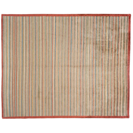 Multi-Color Stripe Area Rug