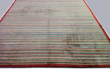 Multi-Color Stripe Area Rug