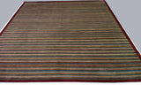 Multi-Color Stripe Area Rug