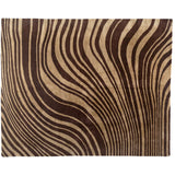Brown Wind Tibetan Design Area Rug