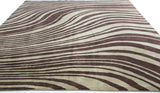 Brown Wind Tibetan Design Area Rug