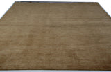 Medium Brown Wool Area Rug