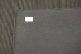 Camel Ribbed Wool Area Rug