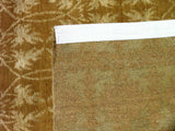 Silver and Gold Floral Area Rug