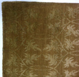Silver and Gold Floral Area Rug