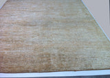 Brown and Cream Hemp Area Rug