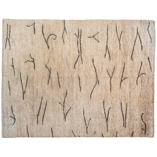 Ancient Scripts Hemp Area Rug
