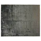 Charcoal Wool and Silk Area Rug