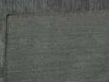 Charcoal Wool and Silk Area Rug