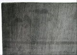 Charcoal Wool and Silk Area Rug