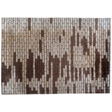 Brown Cobblestones Area Rug