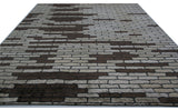 Brown Cobblestones Area Rug