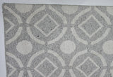 Gray and Ivory Pattern Rug