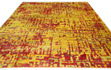 Grunge Red Rug - Multiple Sizes