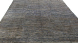 Blue and Brown Jute Area Rug