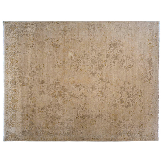 One-of-a-Kind Floral Raised Design Rug