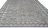 Transitional Grey Wool Area Rug