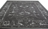 Taupe "Erased" Style Area Rug