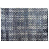 Blue All-Over Design Contemporary Rug
