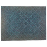Hand Tufted Diamond Pattern Area Rug
