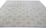 Taupe Moroccan Design Area Rug