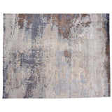Abstract Taupe, Grey and Charcoal Rug