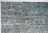 Soft Melody Collection Blue Contemporary Rug