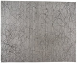 Contemporary Grey High Low Area Rug