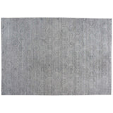 Gray Geometric Design Rug