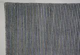 Denim Blue Stripe Area Rug