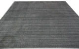 Slate Zig Zag High Low Area Rug