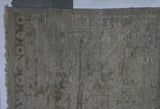 Silver and Taupe "Erased" Style Rug