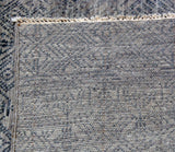 Grey Geometric Pattern Rug