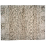 Braided Cream and Grey Area Rug