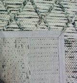 Braided Cream and Grey Area Rug