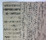 Braided Cream and Grey Area Rug